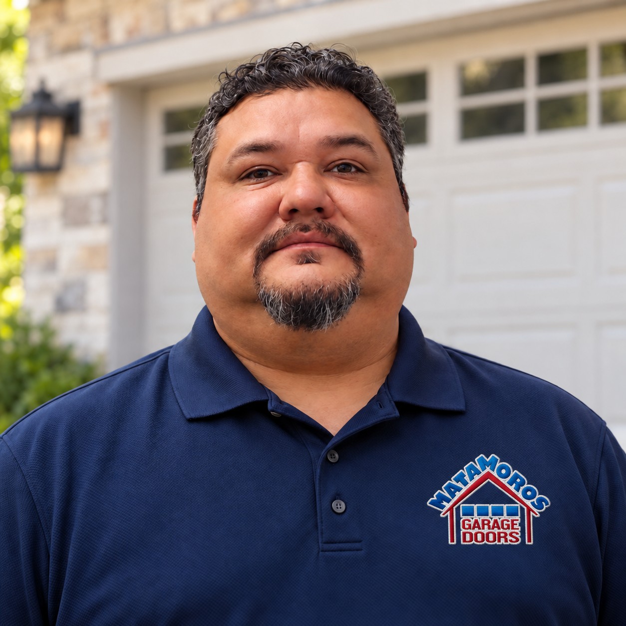 Gilbert Matamoros, owner of Matamoros Garage Doors